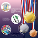 Спортивная тема железная вешалка для медалей настенная стойка для дисплея ODIS-WH0024-030-4