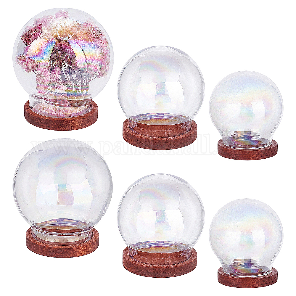 Wholesale PandaHall 6pcs Cloche Bell Jar