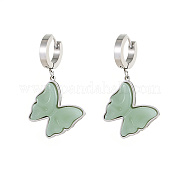 Серьги-кольца из нержавеющей стали OS9134-1