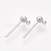 Латунные шариковые серьги KK-S348-415A
