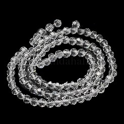 Perles en verre transparentes&nbsp;EGLA-A035-T6mm-D19