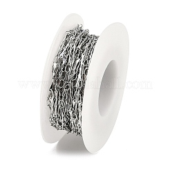 Catene a maglie ovali intrecciate in acciaio inossidabile 304&nbsp;CHS-K017-04P
