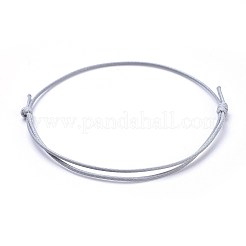 Fabrication de bracelet en corde de polyester ciré coréen écologiques&nbsp;BJEW-JB04256-05