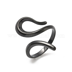 Anelli aperti con polsino in acciaio inossidabile 304&nbsp;LS-RJEW-D338-02A-EB