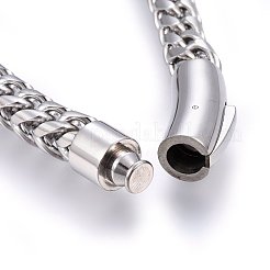 Bracelets à chaîne en acier inoxydable 304 résistant au ternissement&nbsp;BJEW-L631-42P