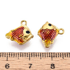 Ionenplattierung (IP) 304 Edelstahl Emaille Charms&nbsp;STAS-N114-08G