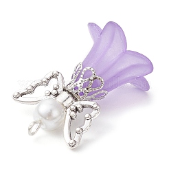 Tibetischer stil Aluminium Anhänger & Charms&nbsp;PALLOY-JF02335