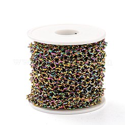 Catene rolo in acciaio inox 304 placcate sotto vuoto in pvd&nbsp;CHS-P014-01MC