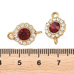 Strass-Verbindungsanhänger aus Edelstahl 304&nbsp;STAS-G398-30G-03
