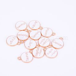 Emaille Anhänger Legierung&nbsp;ENAM-WH0047-50G-A