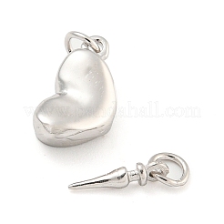 925 Sterling Silber Boxschließen&nbsp;STER-B005-43P-01