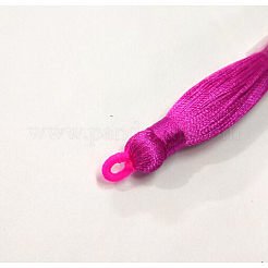 Décorations de gros pendentif pompon en nylon&nbsp;STAS-F142-04F