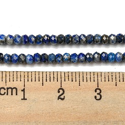 Natürlicher Lapislazuli Perlenstränge&nbsp;G-F460-06