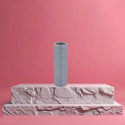 Rullo per texture in argilla con manico in plastica&nbsp;DIY-WH0699-88A