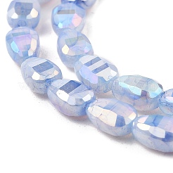 Chapelets de perles en verre imitation jade&nbsp;GLAA-P058-06A
