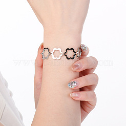 Gliederkettenarmbänder aus 304 Edelstahl für Damen&nbsp;WG08D37-03