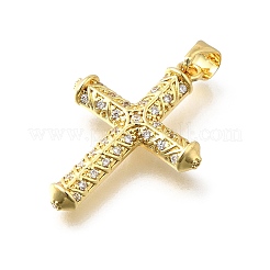 Ottone micro spianare pendenti zirconi&nbsp;KK-Q066-39G