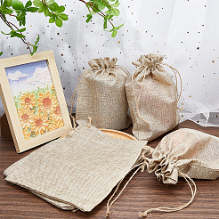 Aufbewahrungstaschen aus Jute&nbsp;ABAG-WH0048-11