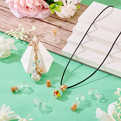 10 Stück Glasflaschen&nbsp;AJEW-TA0002-75