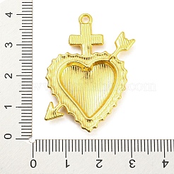 Anhänger mit Fassungen aus legiertem Strass&nbsp;LS-PALLOY-H132-02G-13