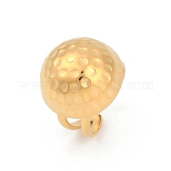 Anneaux de manchette réglables en acier inoxydable 304&nbsp;RJEW-V008-02G