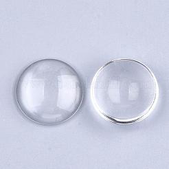 Transparente Glas Cabochons&nbsp;GGLA-S036-01