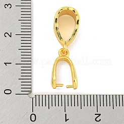 Bélières de pincement en laiton&nbsp;KK-P277-48G