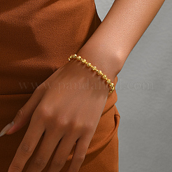 Bracelets modernes en laiton à perles rondes pour femmes&nbsp;NX7998