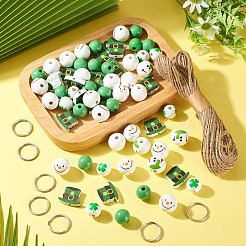 Juego de cuentas decorativas para árbol de festivales de diy&nbsp;DIY-TA0015-93