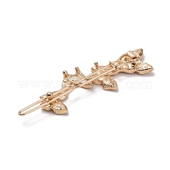 Legierung Kristall Strass Haarspangen&nbsp;PHAR-Z003-06KCG