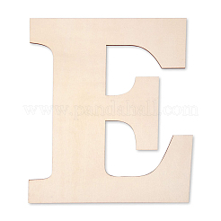 Découpes vierges en bois inachevé maison lettre&nbsp;DIY-X0294-10