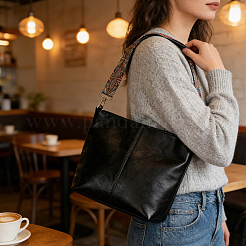 Bolsos de hombro de piel sintética con correa de hombro ética.&nbsp;AJEW-WH20816-217A