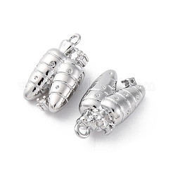 Messing Strass Anhänger&nbsp;KK-E793-02P