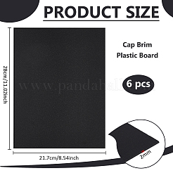 Tesa del berretto in plastica&nbsp;DIY-WH0591-246B-01