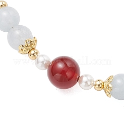 Bracelets de jade blanc naturel&nbsp;BJEW-JB11973-03