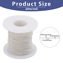 Catene intrecciate in ottone da 20 m&nbsp;CHC-BM0001-01S