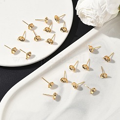 Shegrace Messing-Ohrstecker-Verschlüsse&nbsp;XGR0028G-41G