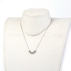 Set di collane pendenti e orecchini pendenti in acciaio inossidabile 304 anti-ossidazione&nbsp;SJEW-JS00995