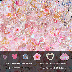 Cabochons en pâte polymère manuels&nbsp;CLAY-TADJ0001-01C