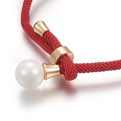 Baumwollkordel Armbänder&nbsp;X-BJEW-F360-D01
