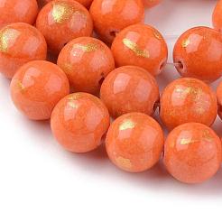Abalorios de jade natural de mashan hebras&nbsp;G-F670-A05-8mm
