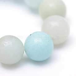 Grade A naturel autour d'un amazonite perles brins&nbsp;X-G-R345-8mm-16