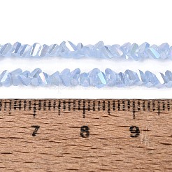 Chapelets de perles en verre d'imitation jade électrolytique&nbsp;EGLA-Q139-01A-B07