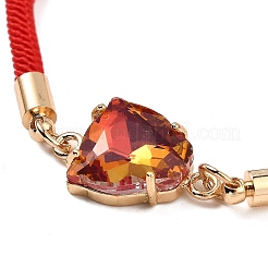 12 pz 12 colori braccialetti in poliestere&nbsp;BJEW-P340-03G