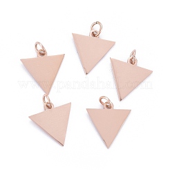 Pendentifs en acier inoxydable 304 avec placage ionique (IP)&nbsp;STAS-I311-22RG