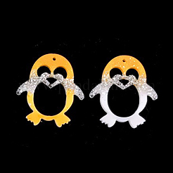 Stampi in silicone con ciondolo fai da te pinguino&nbsp;DIY-I085-34