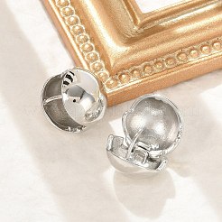 Pendientes de aro de latón para las mujeres&nbsp;EJEW-U041-03P