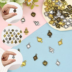 72 pièces 12 styles pendentifs en alliage de style tibétain&nbsp;FIND-SC0019-42