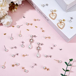 Boucles d'oreilles à tige en acier inoxydable 304&nbsp;EJEW-SP0001-17K