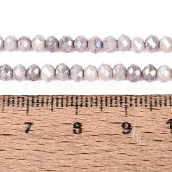 Fili di perline di vetro rondelle galvaniche anti-ossidazione&nbsp;EGLA-T021-3mm-17-01